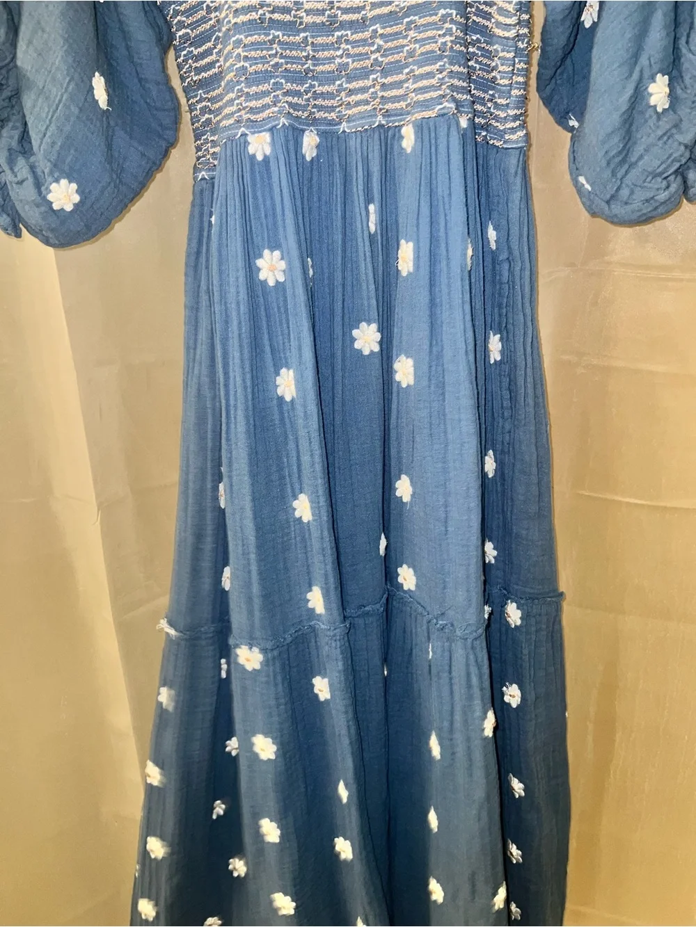 Free People Dahlia Embroidered Gown Maxi dress - Picture 5 of 12